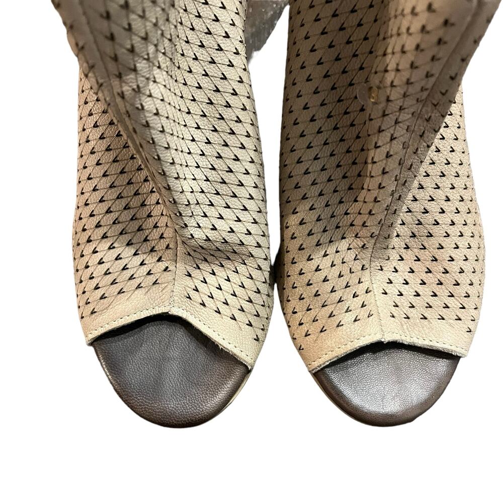 Kenneth Cole Womens Nina Open Toe High Heel Ankle Boots Size 7.5 - Picture 7 of 9